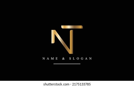 TN, NT, T, N abstract letters logo monogram