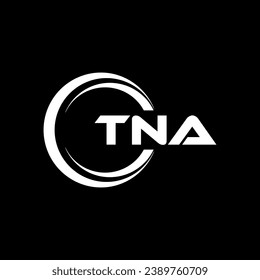 TNA Letter Logo Design, Inspiration for a Unique Identity. Modern Elegance and Creative Design. Watermark Your Success with the Striking this Logo.