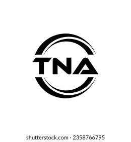 TNA Logo Design, Inspiration for a Unique Identity. Modern Elegance and Creative Design. Watermark Your Success with the Striking this Logo.