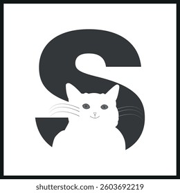 Tne Cat vector Illustration Design
