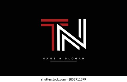 TN,NT ,T ,N Abstract Letters LOGO Monogran