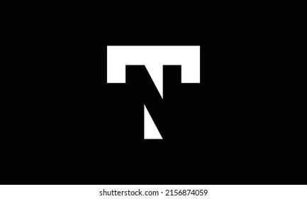 TN,NT ,T ,N Abstract Letters LOGO Monogram