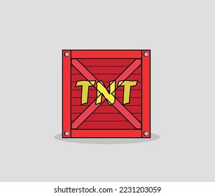 Bomba TNT, caja de dinamita
