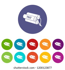 Tnt icon. Simple illustration of tnt vector icon for web