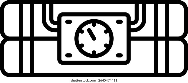 Icono de Vector Tnt. Se puede utilizar para aplicaciones de impresión, móviles y de Web.
