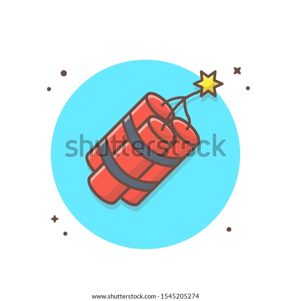 Tnt Vector Icon Illustration Bomb Icon Stock Vector (Royalty Free ...