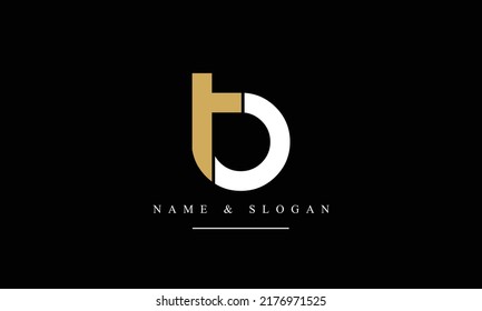 TO, OT, T, O abstract letters logo monogram