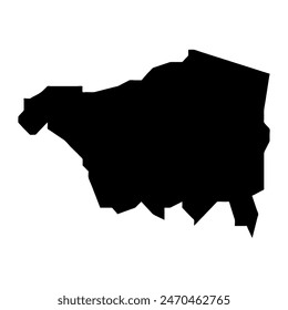 Toa Alta map, administrative division of Puerto Rico. Vector illustration.