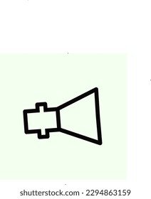 toa loudspeakers icon vector design element logo template