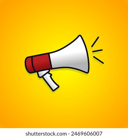 Toa vector illustration for product discount announcement.