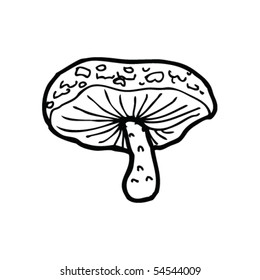 toadstool drawing