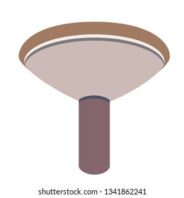 toadstool flat illustration Wild life plants and animals series