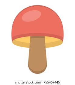 
Toadstool or mushroom. The conspicuous umbrella-shaped fruity body.
