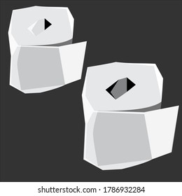 toalete paper use for game asset