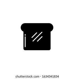 Toast, bread, food icon vector image. Can also be used for food & drinks & coffee shop. Suitable for use on web apps, mobile apps and print media