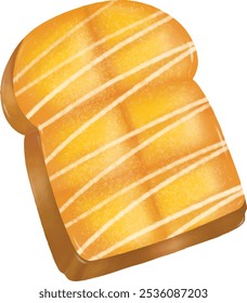 Toast with Butter and Condensed Milk