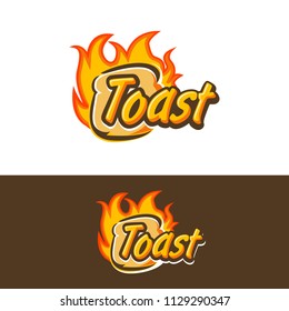 Toast Cake Brad Roasted Logo