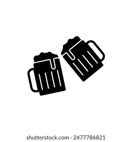 toast concept line icon. Simple element illustration. toast concept outline symbol design.