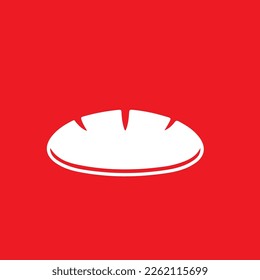Icono de tostada, recursos gráficos comunes, ilustración vectorial.