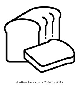 Toast Icon Element For Design