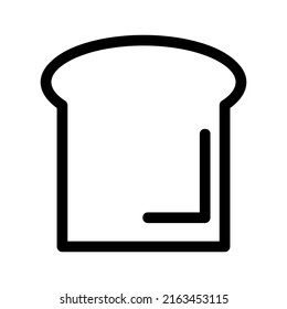 toast icon or logo isolated sign symbol vector illustration - high quality black style vector icons
