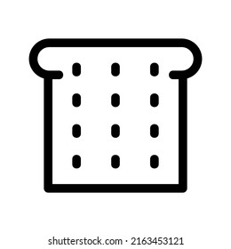 toast icon or logo isolated sign symbol vector illustration - high quality black style vector icons
