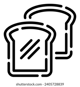 Toast icon for uiux, web, app, infographic, etc