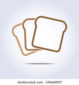 Toast Icon In Vector