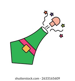 toast icon with white background vector stock illustration