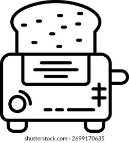 Design de Ícone de Vetor de Linha da Notificação do Sistema