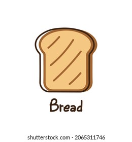 Toast Logo. Bread Vector. Bread Symbol. Wallpaper. Free Space For Text. Bread Logo Design.