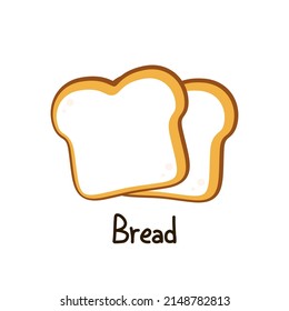 Toast logo. Bread vector. bread symbol. wallpaper. free space for text. bread logo design.