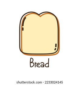 Toast logo. Bread vector. bread symbol. wallpaper. free space for text. bread logo design.