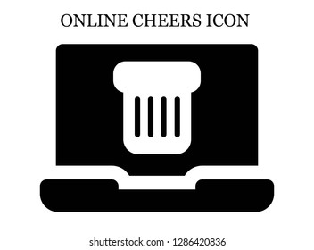 Toast search icon. Editable Toast search icon for web or mobile.