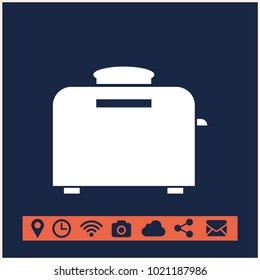 toast sign icon