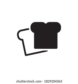 toast vector icon design template
