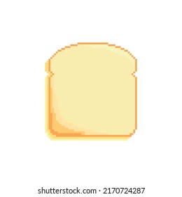 Toast Vector Icon Pixel Art 8 Stock Vector (Royalty Free) 2170724287 ...