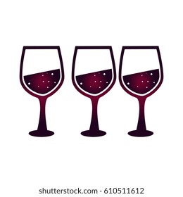 Toast with wine glasses