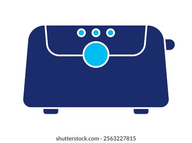toaster appliance icon isolated design