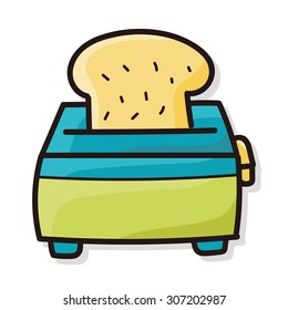 Toaster color doodle
