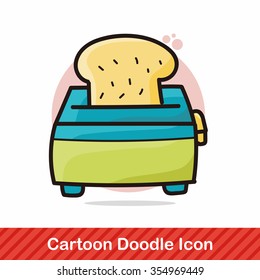 Toaster color doodle