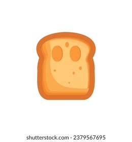 toaster ghost logo design illustration.