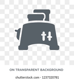 Toaster icon. Toaster design concept from  collection. Simple element vector illustration on transparent background.