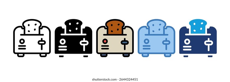 Toaster Icon Element For Design