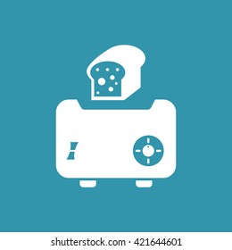 Toaster Icon. Eps-10.