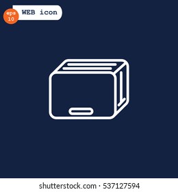Toaster Icon Flat.