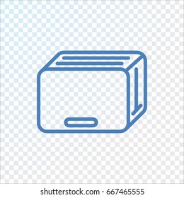 Toaster Icon Flat.