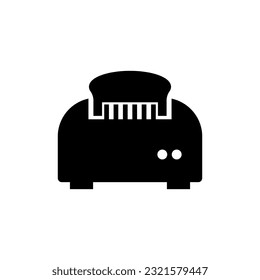 Toaster Icon. Household Appliances Symbol.