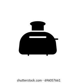 toaster icon illustration isolated vector sign symbol