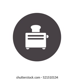 toaster icon illustration vector, can be used for mobile and web design
